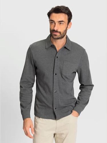 Veste sweat patte de boutonnage pression - Catamaran - Modalova