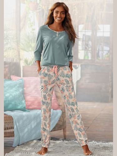 Pyjama avec pantalon imprimé - - - LASCANA - Modalova