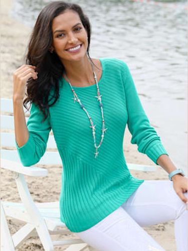 Pull en tricot 50% coton - Collection L - Modalova