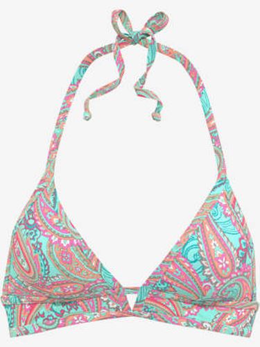 Haut de bikini triangle imprimé, effet de couleur différent pour chaque pièce - Venice Beach - Modalova