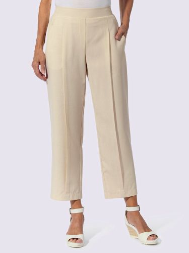 Pantalon à pinces imitation lin de qualité supérieure - Witt - Modalova