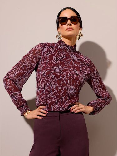 Chemisier en polyester recyclé - Creation L - Modalova