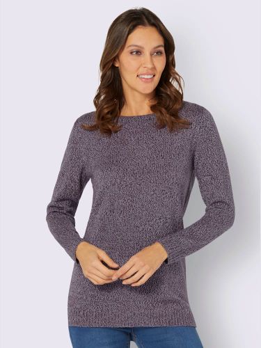 Pull long fil chiné doux - Witt - Modalova