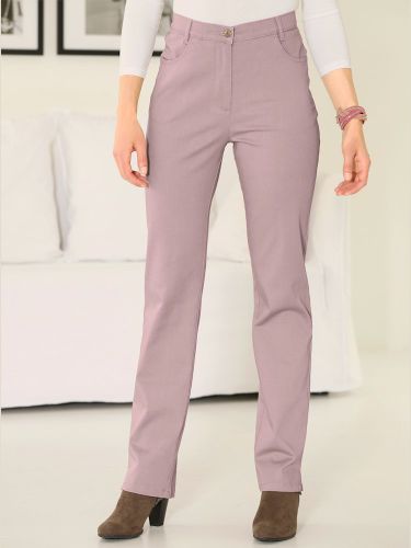 Jean à ceinture élastique chevilles fendues - Witt - Modalova