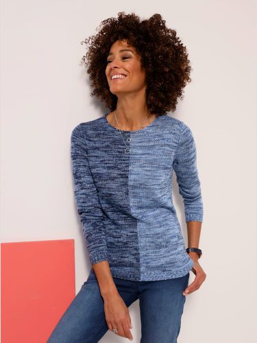 Pull à manches longues tricot chiné - Witt - Modalova