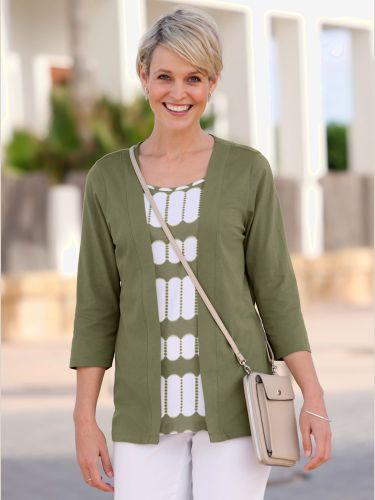 T-shirt 2 en 1 aspect 2 en 1 - Witt - Modalova