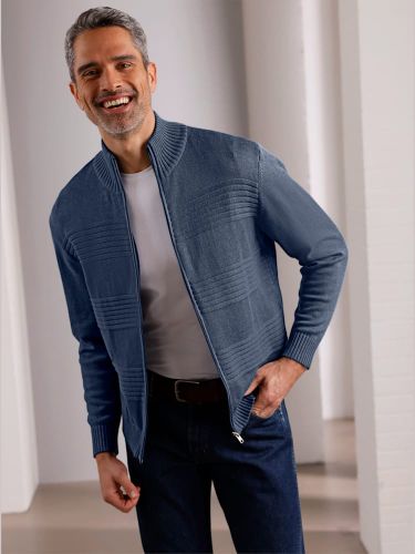 Veste en tricot mélange de cotons - Witt - Modalova