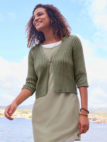 Boléro pur coton - Collection L - Modalova