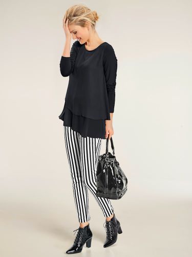 T-shirt à manches longues joli look superposé - Witt - Modalova