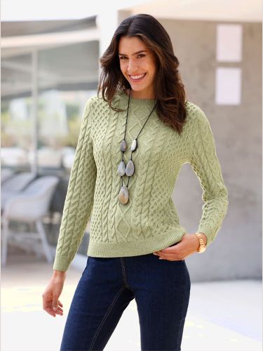 Pull en tricot 50% coton - Witt - Modalova