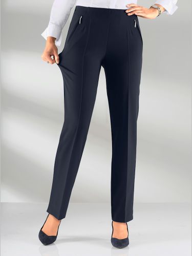 Pantalon femme doux et extensible - Adelina by Scheiter - Modalova