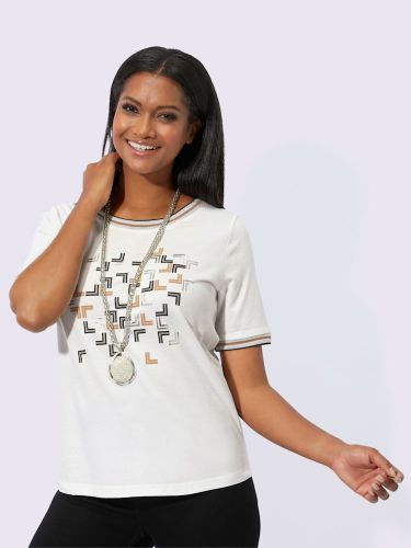 T-shirt à encolure ronde 50% coton et 50% modal - Witt - Modalova