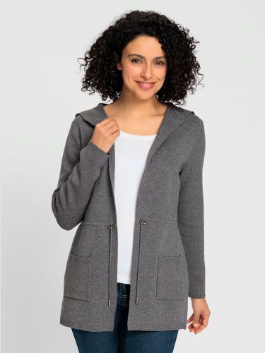 Veste à capuche en tricot 50% viscose (ecovero) - Witt - Modalova