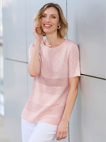 Pull ajouré avec coton - Witt - Modalova
