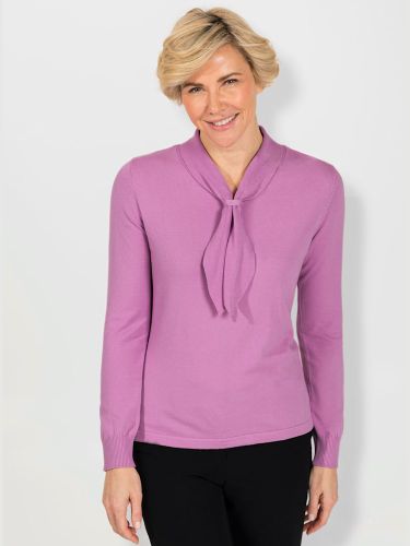 Pull à manches longues petites pierres brillantes fantaisie - Witt - Modalova