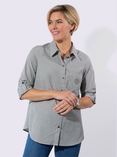 Chemisier long 50% coton - Witt - Modalova