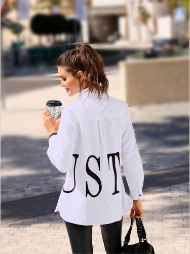 Chemisier long 50% coton - Witt - Modalova