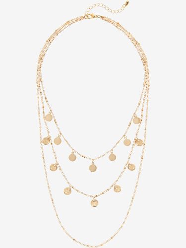 Chaîne avec pendentif triple épaisseur - LASCANA - Modalova