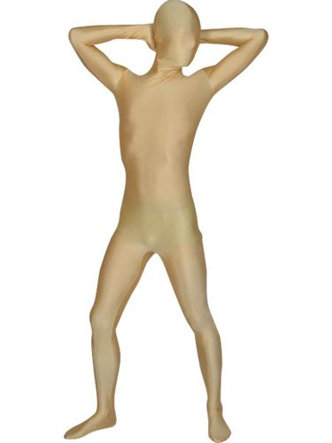 Toussaint Cosplay Costume beige de zentai en lycra spandex enveloppé Déguisements Halloween - milanoo.com - Modalova
