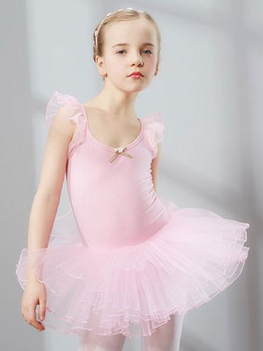 Ballet Dance Costumes Lilas sans manches Slim Fit Ballerina Tutu Robes pour enfants Déguisements Halloween - milanoo.com - Modalova