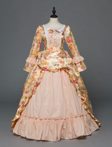 Robe médiévale victorienne Robe Rococo Robe Marie Antoinette Rétro Costume s Opéra Déguisements n - milanoo.com - Modalova