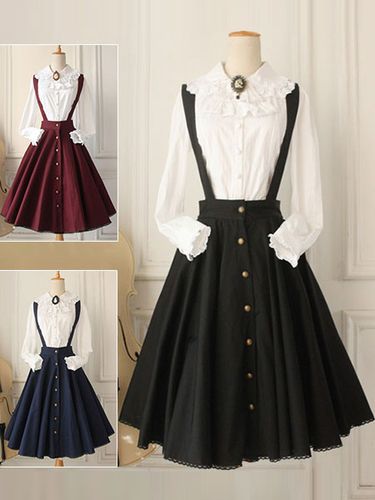 Lolita Robe Classique à bretelle JSK 2026 Lolita Jupe Déguisements - milanoo.com - Modalova