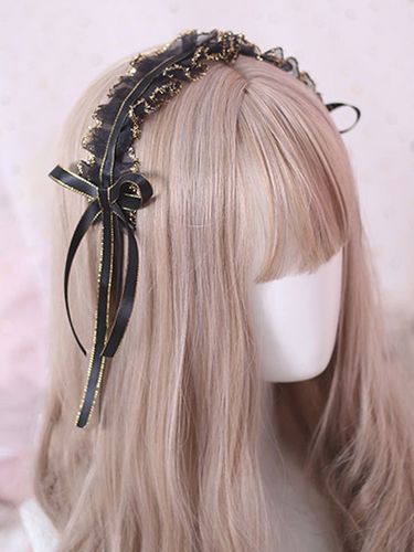 Coiffe classique Lolita Accessoire de Cheveux Lolita Déguisements Halloween - milanoo.com - Modalova