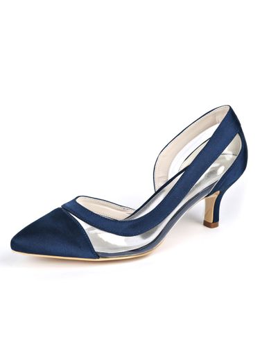 Escarpins en PU bout pointu talon bas - milanoo.com - Modalova