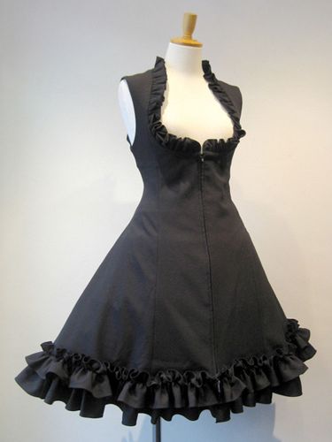 Robe JSK gothique Lolita Jupes lolita à lacets à lacets Déguisements Halloween - milanoo.com - Modalova