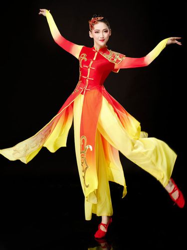 Costumes Chinois Femme Costume De Danse Traditionnelle Carnaval Costumes Déguisements Halloween - milanoo.com - Modalova
