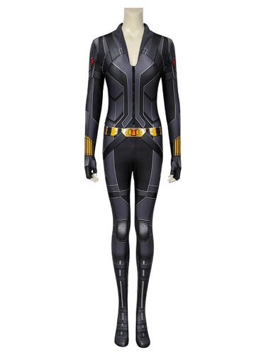 Marvel The Avengers Black Widow Natasha Romanoff Cosplay Costume Catsuit Déguisements Halloween - milanoo.com - Modalova