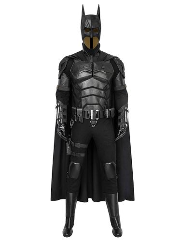 Batman 2026 Robert Pattinson Outfit Cosplay Costume Carnaval - milanoo.com - Modalova