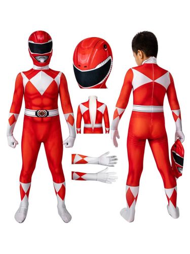 Power Ranger Kyoryu Sentai Zyuranger Geki Cosplay Costume enfants Cosplay collants - milanoo.com - Modalova
