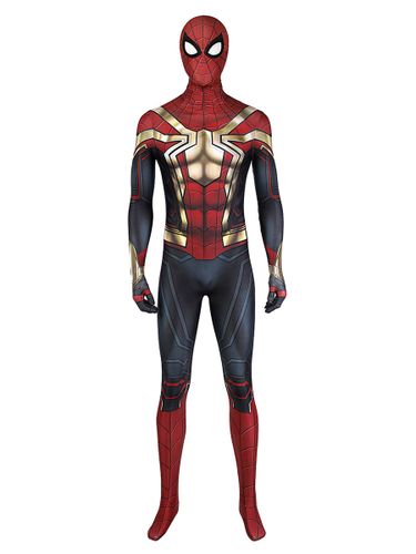 Spiderman No Way Home Cosplay Combinaison Lycra Spandex Combinaison Marvel Film Cosplay Costume - milanoo.com - Modalova