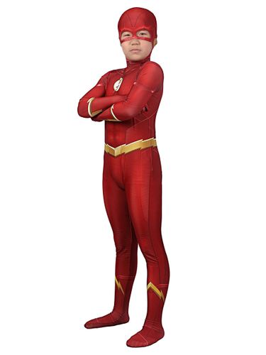 Costumes de cosplay de Barry Allen enfant saison 5 de The Flash - milanoo.com - Modalova