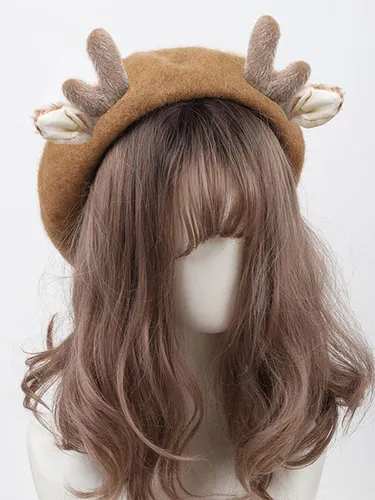 Chapeau Sweet Lolita Accessoire café Accessoires Lolita en polyester - milanoo.com - Modalova