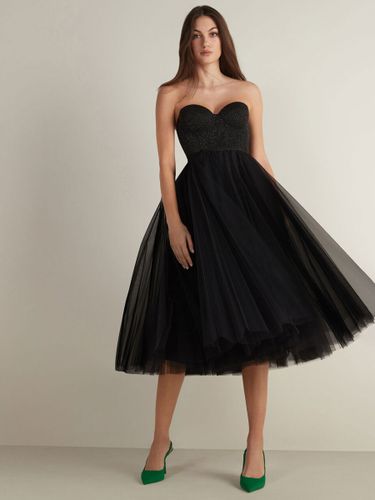 Robes de mariée gothiques dentelle A-ligne sans manches thé longueur robe de mariée personnalisation gratuite - milanoo.com - Modalova