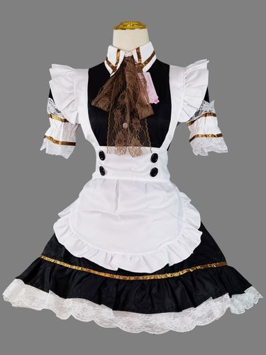 Gothique Lolita Robes Dentelle Volants Mignonne - milanoo.com - Modalova