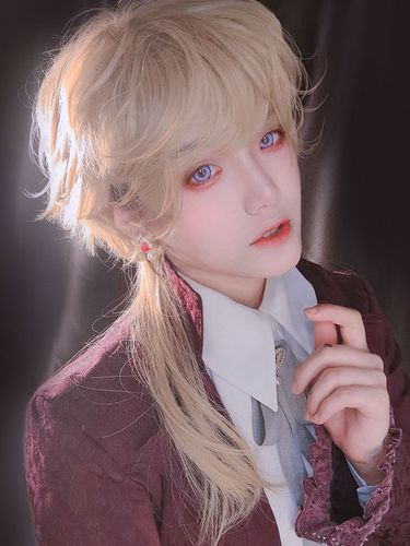 Perruques Lolita Gothiques Longues Fibres Résistantes à la Chaleur Accessoires Lolita - milanoo.com - Modalova