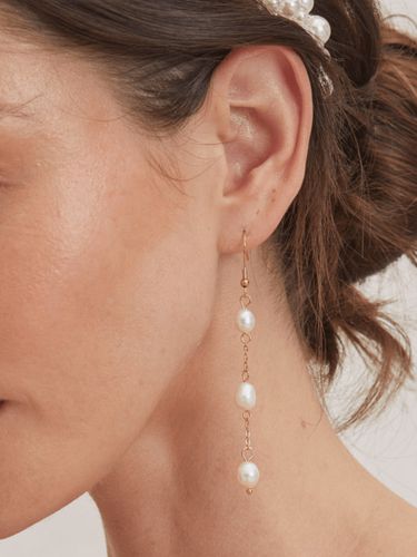Boucles d'oreilles de mariage Bijoux de mariée percés en métal pour mariée - milanoo.com - Modalova