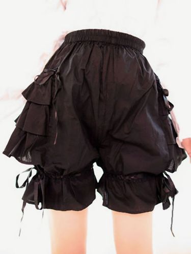 Lolita Shorts Arcs volants en cotons Déguisements Halloween - milanoo.com - Modalova