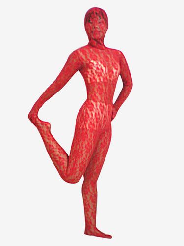 Costume de zentai jacquard en dentelle Déguisements Halloween - milanoo.com - Modalova