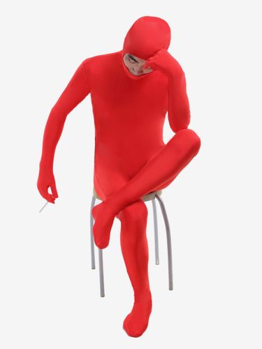 Costume de zentai unicolore de face ouverte Déguisements Halloween - milanoo.com - Modalova