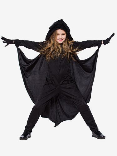 Halloween Enfant Costumes Batte Combinaison Gants Performance Costumes Mardi Gras Déguisements Halloween - milanoo.com - Modalova