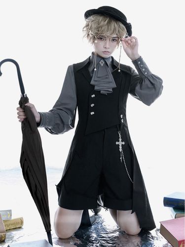 Manteaux Steampunk Lolita Veste pardessus Lolita - milanoo.com - Modalova