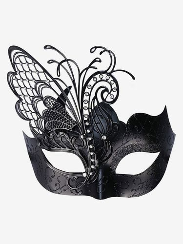 Masque De Carnaval Pour Adultes Accessoires De Costumes Cosplay Vintage De Mascarade En Plastique Femme Déguisement - milanoo.com - Modalova
