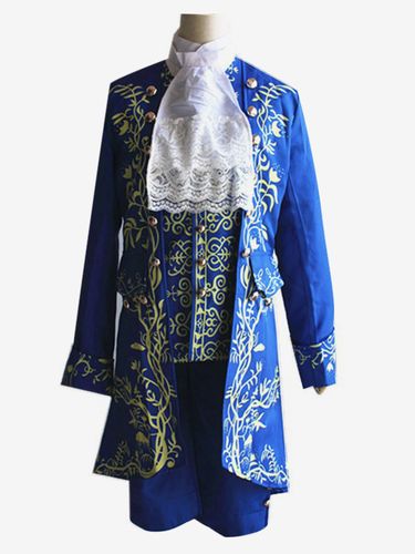 Ensembles de costumes de prince pour hommes veste gilet chemise nœud papillon pantalon - milanoo.com - Modalova