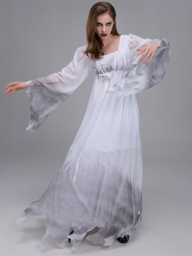 Halloween Costume de zombie d\'horreur costume de fantôme d\'halloween costume de fantôme féminin costume de mariée vampire costume d\'hallowee - milanoo.com - Modalova