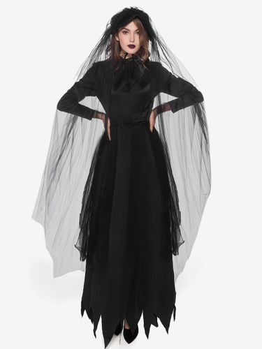 Halloween Costumes d\'Halloween pour femmes Costume de mariée Vampire Costume de scène de spectacle pour femmes adultes - milanoo.com - Modalova
