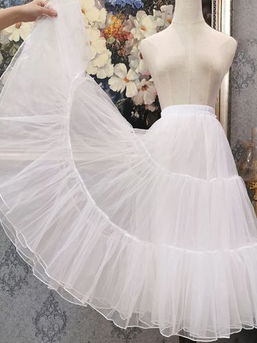 Jupons Lolita en tulle jupe Lolita blanche à plusieurs niveaux - milanoo.com - Modalova
